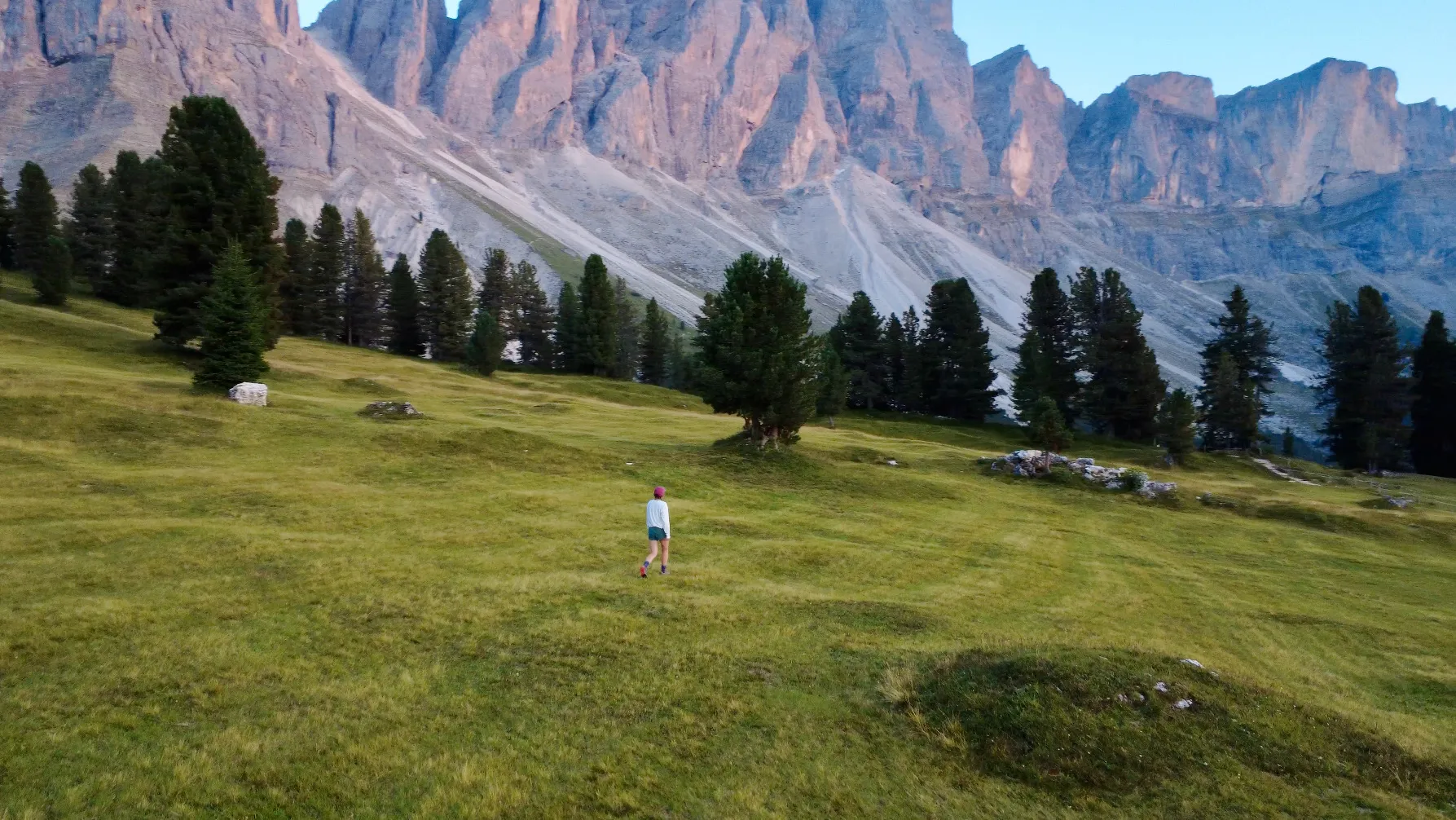 The Dolomites — mountain panorama